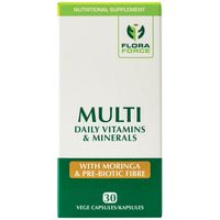 Flora Force Multi Daily Vitamins with Moringa & Prebiotic Fibre 30 Capsules